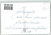 96349 W8645 Steinwiesen Foto AK Gruss Frankenwald Sägemühle Kirche Kreuz