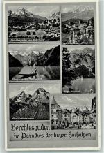 83471 W8240 Berchtesgaden - Marktplatz St. Bartholomä Königssee Watzmann