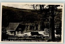 75323 W7547 Bad Wildbad im Schwarzwald Foto AK Forsthaus Große Tanne im Rollwassertal