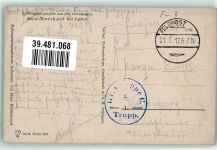 51220 Loivre 1917 Gebrauchsspuren Aisne Marnekanal Binnenschiff