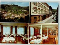 75323 W7547 Bad Wildbad im Schwarzwald Gebrauchsspuren Hotel Goldener Stern