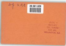 Wellington KEINE AK Amateurfunk QSL-Karte