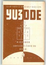 Maribor Marburg a.Drau 1961 KEINE AK Funk QSL