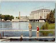 Uddevalla 1964 Foto AK Fabrik Kraftwerk Lilla Edet