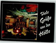88239 W7988 Wangen im Allgäu Werbe AK Cafe Tanzlokal Hölle