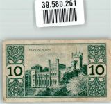Freiburg i. Schles. Swiebodzice Gebrauchsspuren Notgeld 10 Pfennig