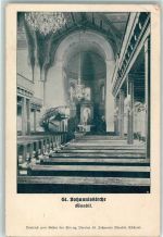10115 W1000 Moabit 1916 Gebrauchsspuren St. Johanniskirche