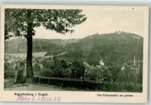 09573 O9382 Augustusburg 1924 - mit Schloss Augustusburg