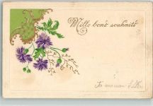 Glückwunsch Glückwunsch 1904 Prägedruck