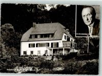 53604 W5340 Rhöndorf , Rhein Foto AK Haus Adenauer Portrait Kanzler Adenauer