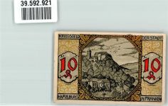 97762 W8783 Hammelburg Notgeldschein 10 Pfennig