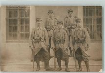 Gruppenfoto Soldaten Uniform Militär Frankreich Privatfoto AK