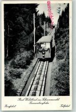 75323 W7547 Bad Wildbad im Schwarzwald Gebrauchsspuren Bergbahn