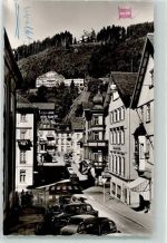 75323 W7547 Bad Wildbad im Schwarzwald Gebrauchsspuren Foto AK