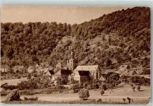 66636 W6695 Tholey Gebrauchsspuren mit der ehemaligen Abtei