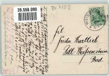 74189 W7102 Weinsberg 1908 - Blütenschmuck