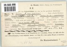 66606 W6690 St. Wendel , Saar 1916 Gebrauchsspuren Die Missionsdruckerei KEINE AK