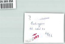 57368 W5940 Oedingen , Sauerl FOTO KEINE AK Foto Original aus Archiv eines Ansichtskartenverlags Ort handschriftlich