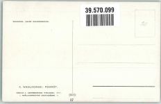Warschau Warszawa Lithographie / Künstlerkarte sign. Wasilkowsi Ort lt. Verlag