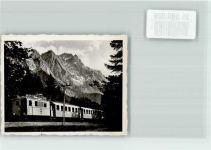 82491 W8104 Eibsee Gebrauchsspuren Zahnradbahn Foto keine AK