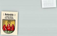 97851 W8774 Rothenfels , Unterfr Vignette Wappen