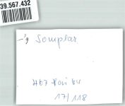 59969 W5789 Somplar FOTO KEINE AK Ort handschriftlich