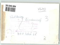35781 W6290 Weilburg Gebrauchsspuren Lindenhof Ort handschriftlich