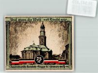 20095 W2000 Hamburg 1921 Notgeldschein 75 Pfennig