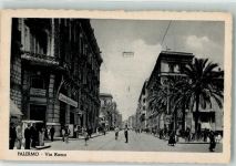 90100 Palermo Foto AK Via Roma