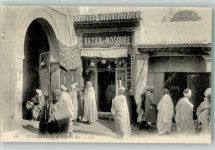 Tunis - Handlung Tracht Porte de Souk-el-Bey