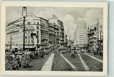 Beograd Belgrad - Terazije Hotel Balkan Straßenbahn Oldtimer