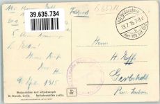 Lemberg Lwow 1915 - Stadttheater Feldpost WK I 101. Inf.Div.