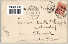 06000 Nice Nizza 1904 Foto AK Ort lt. Stempel