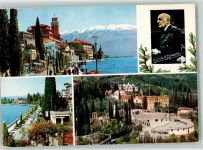 25083 Gardone Riviera - Portrait Gabriele d´Annunzio Der Vittoriale der Italiener