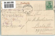 09111 O9000 Chemnitz , Sachs 1911 - Neues Theater Krematorium Stadtpark