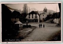 38930 Lalley Foto AK Kirche Place et l´Eglise