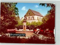 97846 W8775 Partenstein im Spessart FOTO KEINE AK Ort handschriftlich Brunnengarten Foto Original aus Archiv eines Ansichtskartenverlags
