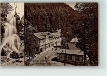 01855 O8361 Lichtenhain b Sebnitz - Lichtenhainer Wasserfall und Gasthaus