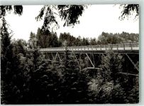 88167 W8999 Grünenbach , Allgäu FOTO KEINE AK Argentobelbrücke