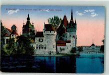 Budapest - Burg Vajda Hunyad Feldpost WK I Von der Armee im Felde