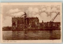 1001 Amsterdam 1921 Gebrauchsspuren Hotel Kon.Holl.Lloyd