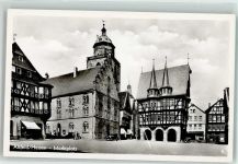 36304 W6320 Alsfeld Foto AK Marktplatz