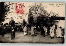 Los Alcazares 1912 - Tracht Marktszene