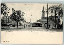 Kopenhagen København - Rathausplatz Straßenbahn