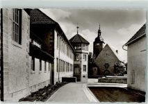97421 W8720 Schweinfurt Foto AK Kreuzkirche Ludwig Pfeiffer schule