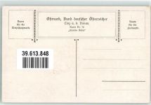 sign. Kutzer Fremde Gäste Ostmark Bund deutscher Österreicher Karte Nr. 70 Schulvereinähnliche Künstlerkarte