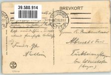 Kopenhagen København 1911 - Rathaus Straßenbahn