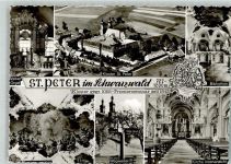 79271 W7811 St. Peter , Schwarzw - Kloster Bibliothek Walker Orgel