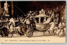 Versailles Hochzeit 1810 Kutsche Pferde l Nr.460 Napoleon