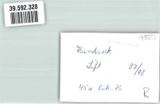 77815 W7580 Hundseck , Baden FOTO KEINE AK Bühlertallift im Winter Foto Original aus Archiv eines Ansichtskartenverlags Ort handschriftlich